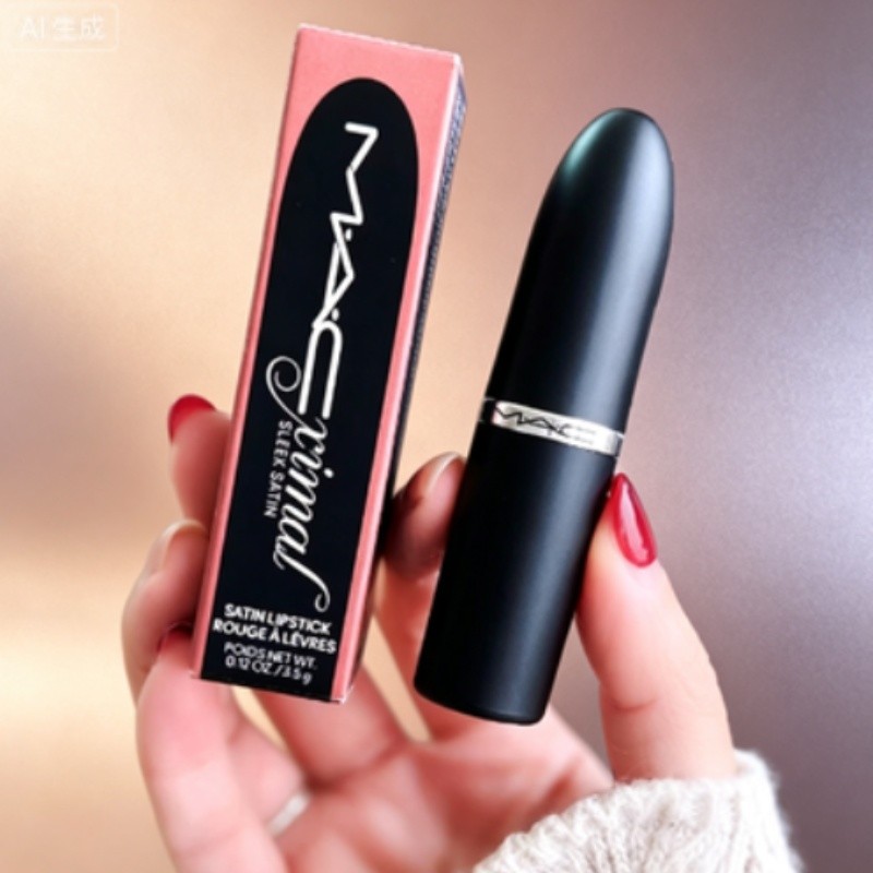 MAC ลิปสติก Matte Matte สไตล์ 3g Soft Matte Matte Strong Texture แม้สี Rendering ฤดูใบไม้ร่วงฤดูหนาว