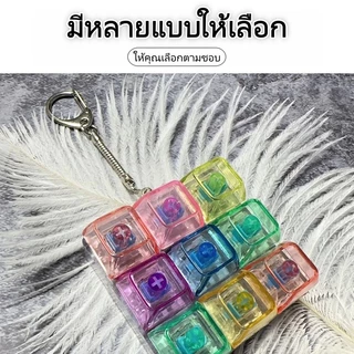 คีย์บอร์ดจิ๋ว 4/9 ปุ่ม ของเล่นคลายเครียด เสียงคลิก พวงกุญแจ ของเล่นตั้งโต๊ะ ของขวัญน่ารัก