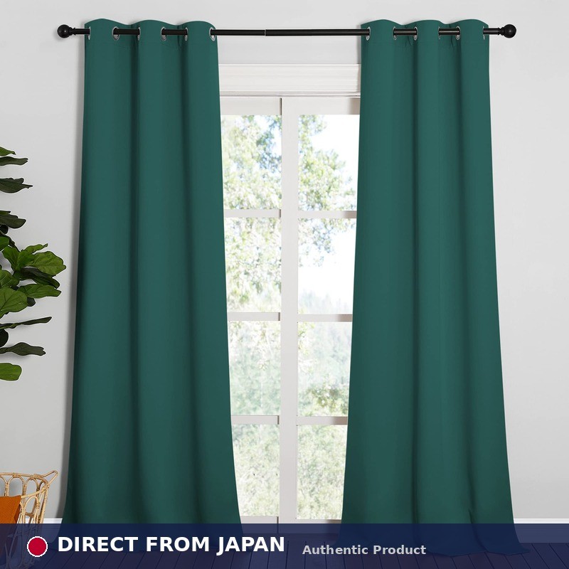 NICETOWN Patio Glass Door Panels - Blackout Curtains for Bedroom, Living Room