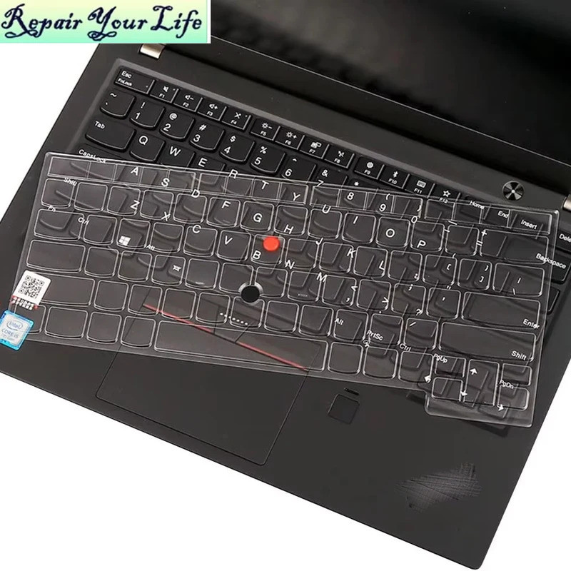 FZKeyboard ฝาครอบผิวฟิล์มป้องกันฝุ่นสําหรับ Lenovo ThinkPad T480 T480S T490 T495 E480 E490 14 นิ้วพร