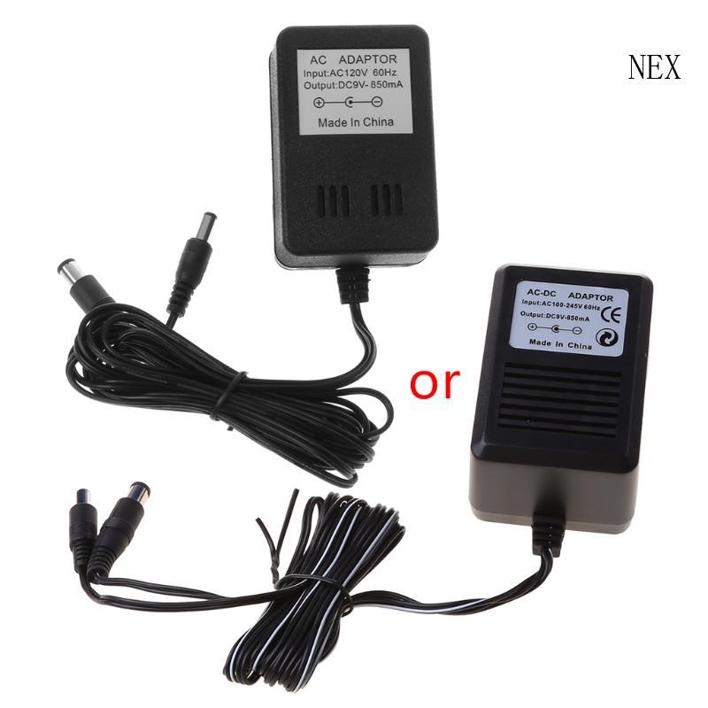 NEX 3-In-1 US Plug AC Power Adapter Cable สําหรับคอนโซล NES Super SNES Genesis 1