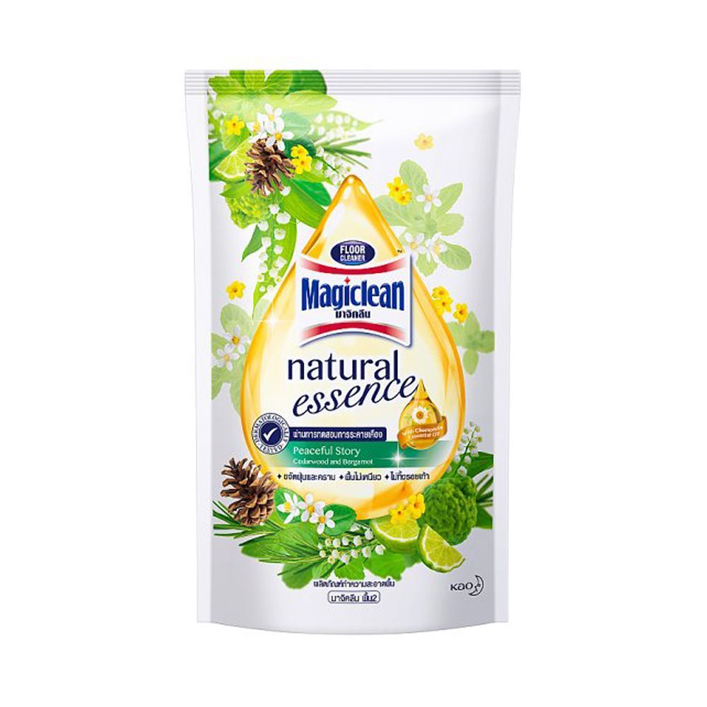 มาจิคลีน ถูพื้นเนเชอรัลสีเขียวรีฟิว700มล MAGICLEAN FLOORNATURAL GREEN REFILL700ML