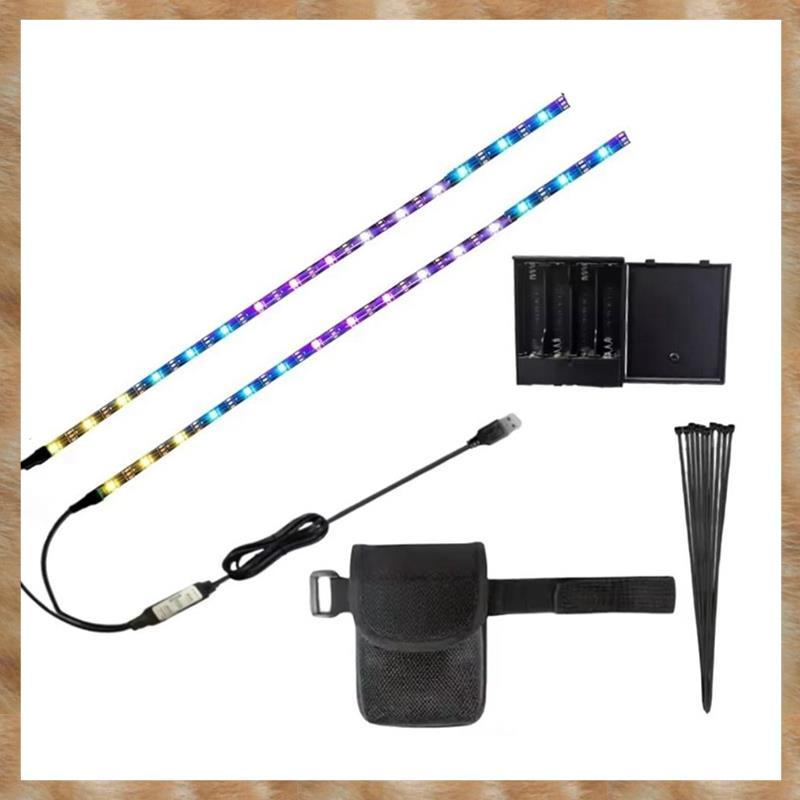 [KYG] ไฟ LED Strip RGB ไฟ LED Strip RGB สําหรับสกู๊ตเตอร์จักรยานไฟเตือนเพื่อความปลอดภัยสําหรับขี่กลา