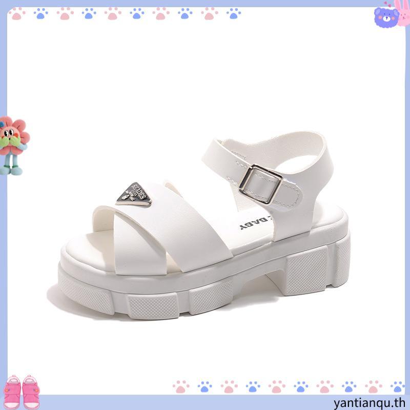 รองเท้าแตะ CROSS HEELS เด็กผู้หญิง