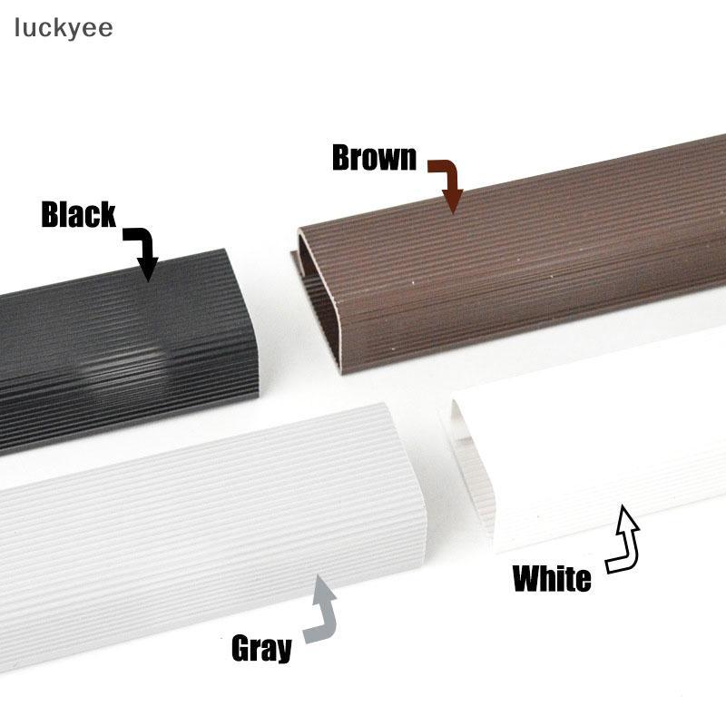Luckyee Channel Desk Cable Organizer Cable Management Accessories White Cable Protecter No Punching 