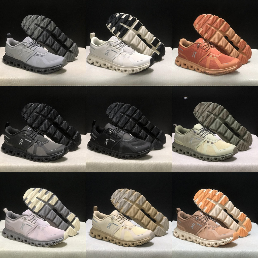 On Running On Cloud 6 Cloud6 รองเท้าวิ่งกันน้ําสําหรับผู้ชายและผู้หญิงรองเท้าผ้าใบ Unisex คู่น้ําหนักเบาสีดําสีขาว 2025 36-46 สต็อกจัดส่งฟรี