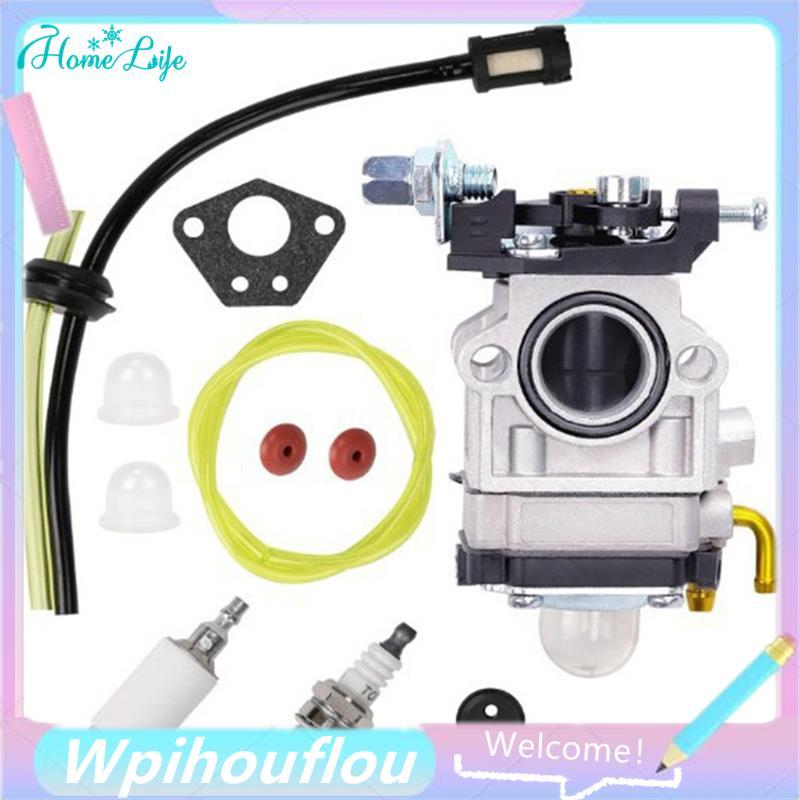 [HoME&life] Carburettor พร้อมชุดอุปกรณ์เสริมสําหรับ 52cc 49cc 43cc เครื่องตัดหญ้า, เครื่องตัดแปรงและ