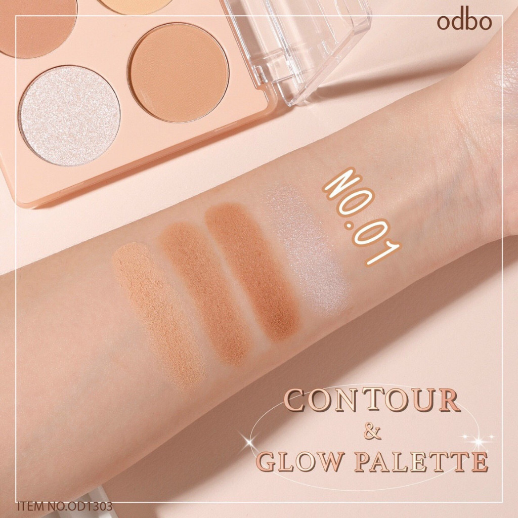 Odbo Contour and Gloss Makeup Palette OD1303