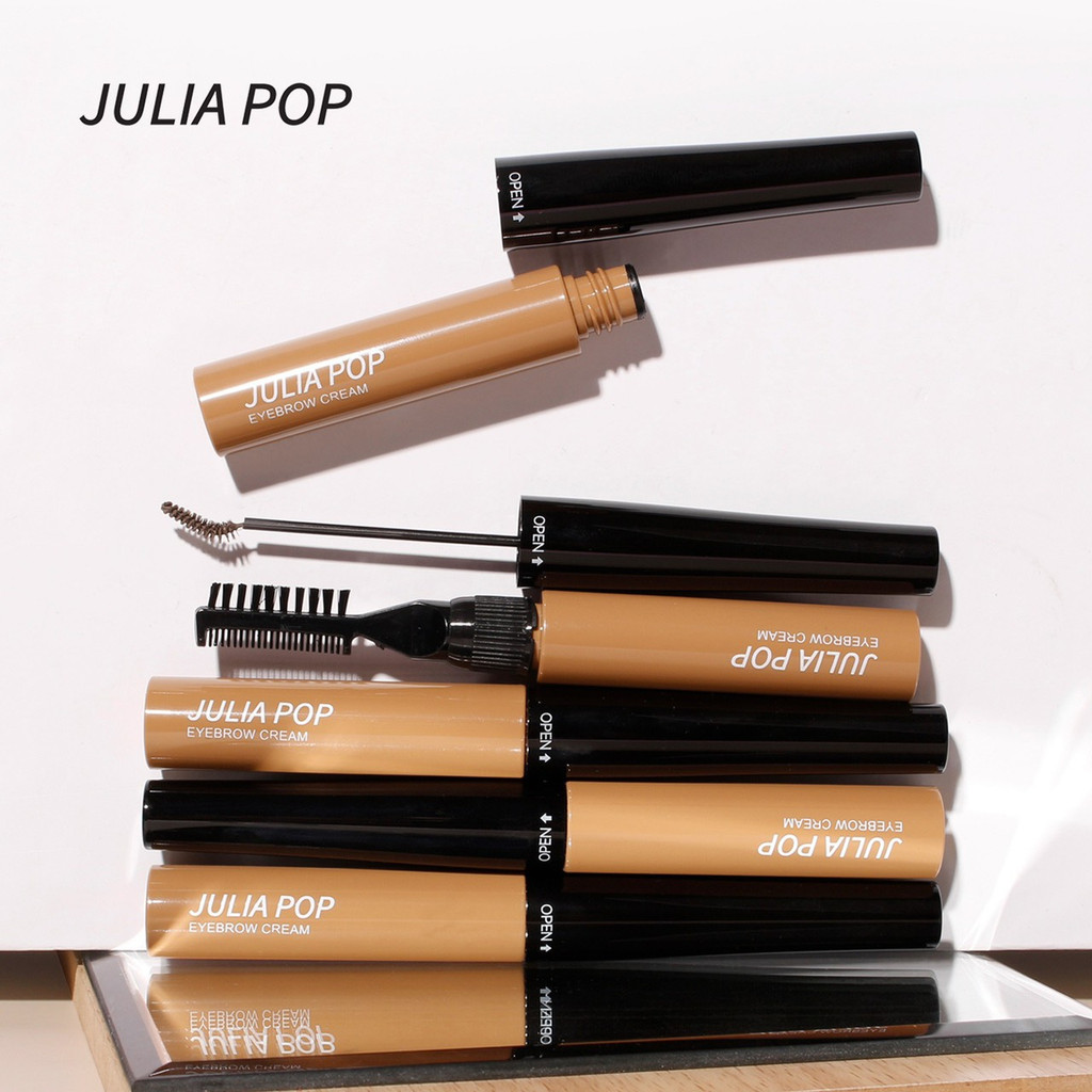 มาสคาร่าคิ้วพร้อมแปรง สุดน่ารัก สะดวก Eyebrow Cream Julia Pop JA- 031