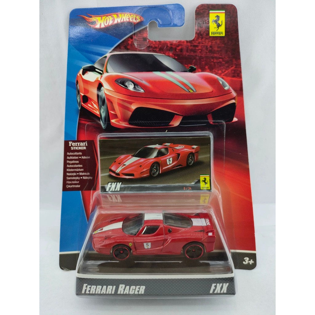 [สต๊อกพร้อม ติดต่อหากคุณมีคําถามใดๆ] Hot Wheels FERRARI FXX FERRARI RACER FXX หายาก