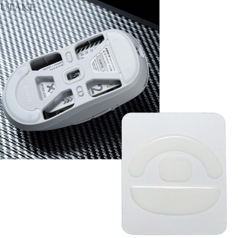 Utake Esptiger Gaming Mouse Skate Ice Mice Feet สติกเกอร์สําหรับ Pulsar X2 Mini Mouse Skate