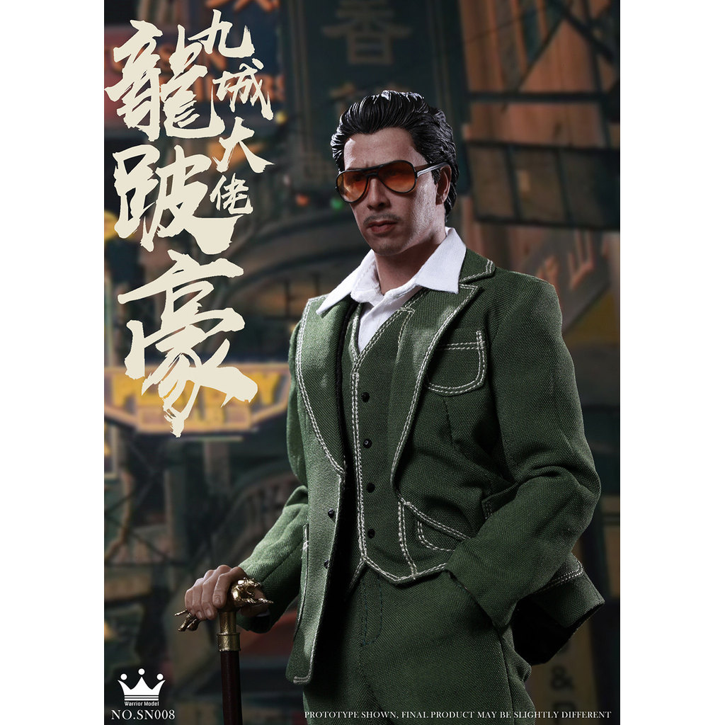 [Collection Boutique] Ready Stock Warrior รุ่น SN008 1/6 Kowloon City Boss Limpy Ho Action Figure