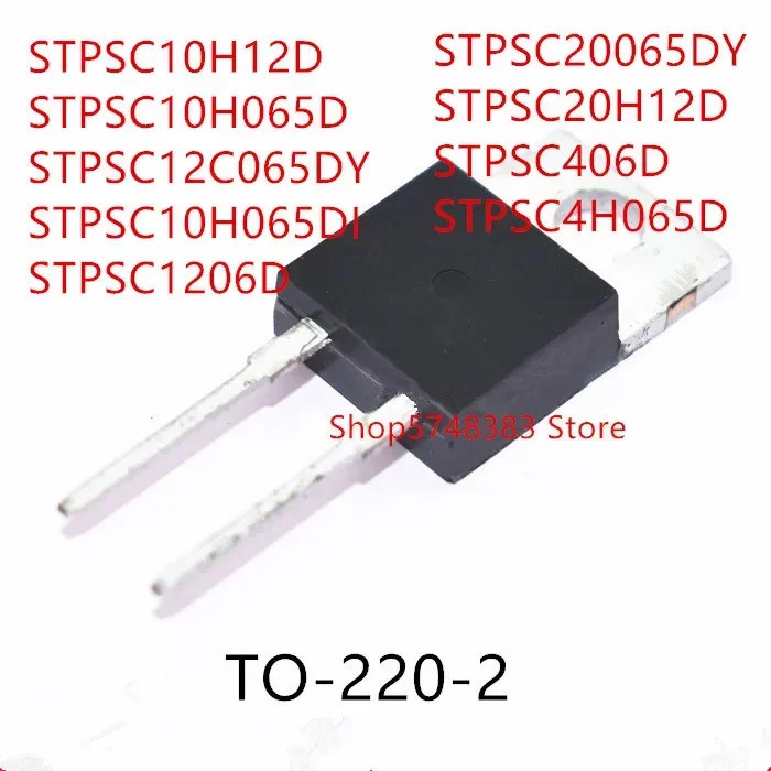 5PCS STPSC10H12D STPSC10H065D STPSC12C065DY STPSC10H065DI STPSC1206D STPSC20065DY STPSC20H12D FieldS