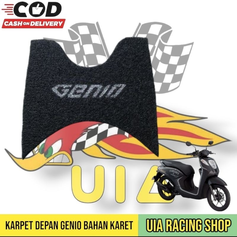 พรมมอเตอร์ไซค์ Honda Genio / เสื่อมอเตอร์ไซค์ Honda / พรมวุ้นเส้น