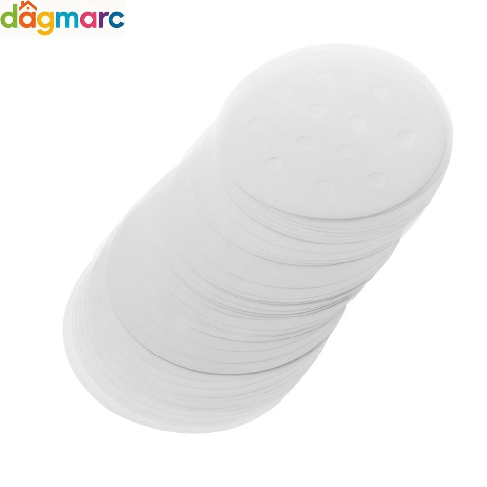 DAGMARC 50pcs Steamer Paper Round Eco-friendly Restaurant Cooking Tools