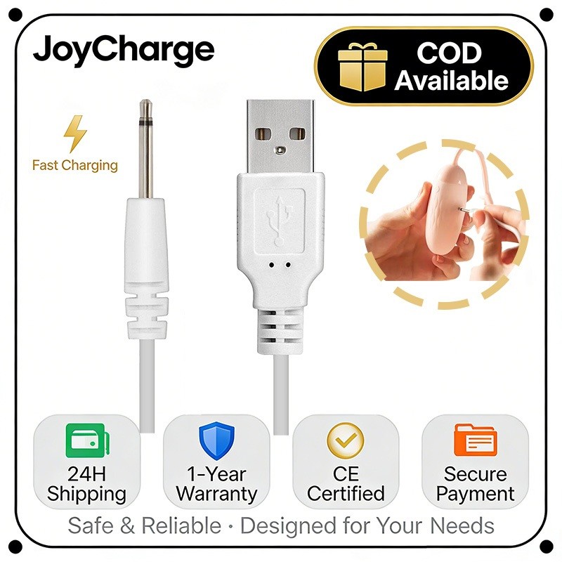 USB DC 2.5 vibrator Charger สายเคเบิลสำหรับของเล่นผู้ใหญ่แบบชาร์จไฟได้เครื่องนวดอุปกรณ์เสริม Universal USB Power Supply