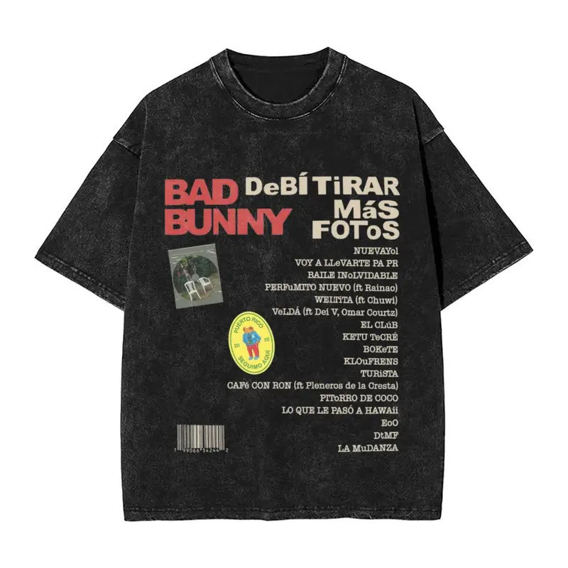 เสื้อยืด Buds Bunny's I Should Have Taken More Photos DTMF 3T เสื้อยืดยอดนิยมสไตล์ Y2K เสื้อยืดคอตตอ