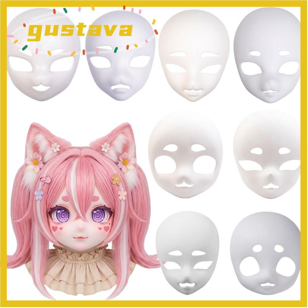 GUSTAVA Kigurumi Base Beast Skull , สัตว์คอสเพลย์หัวแมว Skull, พลาสติก DIY Furry เครื่องแต่งกาย Prop