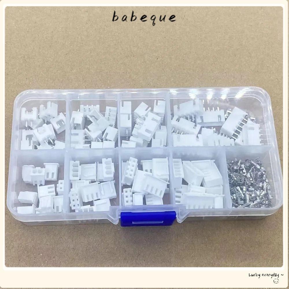 BABEQUE Header JST Connector, อะแดปเตอร์ 2.0 มม. 2.0 มม.Pitch Terminal Kit / Housing / Pin, PH2.0 2p 3p 4p 5 pin Terminal Kit Wire Adaptor PH ชุดเครื่องพิมพ์