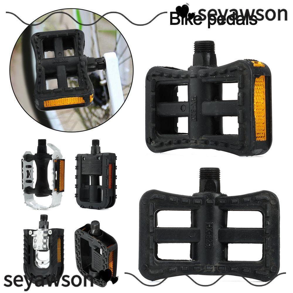 Seyawson 1 คู่ E-bike บันไดพับ Convien อุปกรณ์ขี่จักรยานหมุดเท้าอุปกรณ์จักรยานไฟฟ้า