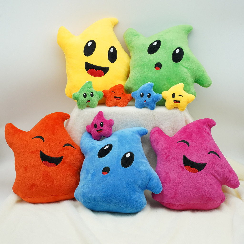 ตุ๊กตา Super Mario Galaxy Luma ตุ๊กตาแอปริคอท ตุ๊กตา Luma หิว ตุ๊กตา Luma ของเล่นตุ๊กตา Polari