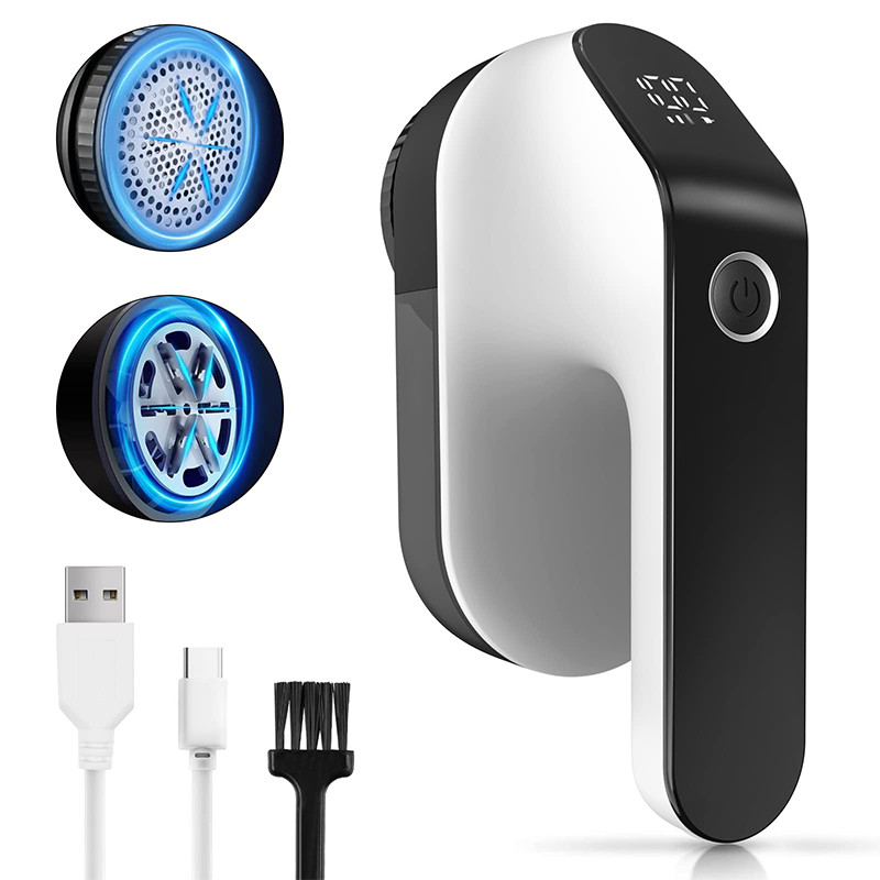 M1 เสื้อผ้าเครื่องตัดลูกผม USB ชาร์จ 3 ควบคุมความเร็ว 6500-8500 RPM