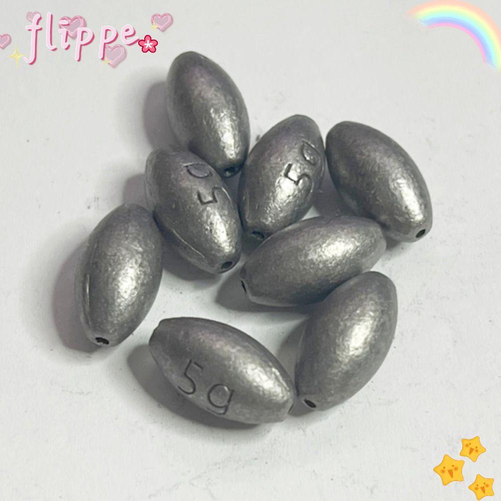 FIPE 20 ชิ้นตกปลาน้ําหนัก Sinker, รูปมะกอก 0.4g-4g ตกปลาตะกั่ว Sinkers, ตะกั่วตกปลาน้ําหนักตกปลา Tackle