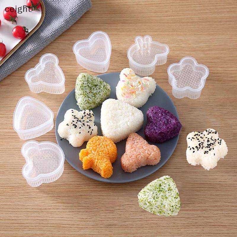 [ceight] 1 ชุดซูชิ Nori แม่พิมพ์ข้าว Bento แซนวิช DIY เครื่องมือครัวเบเกอรี่ Nori Sushi Tool TH