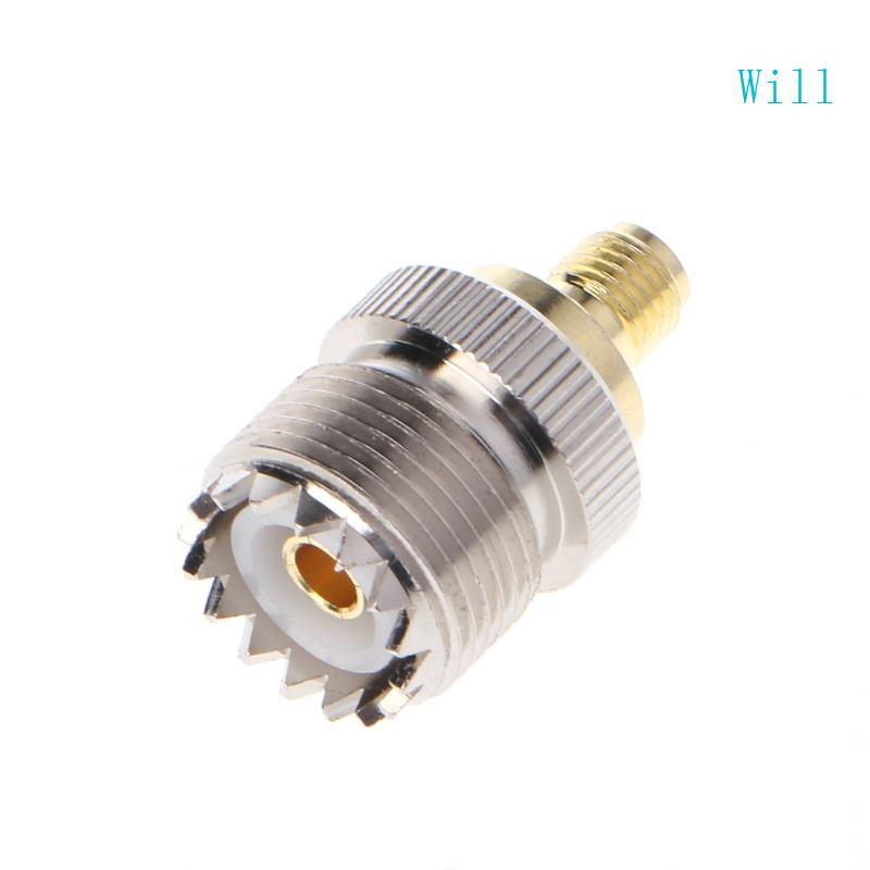 จะ SMA Female To UHF Female RF Coaxial Connector Adapter SO-239 SO239