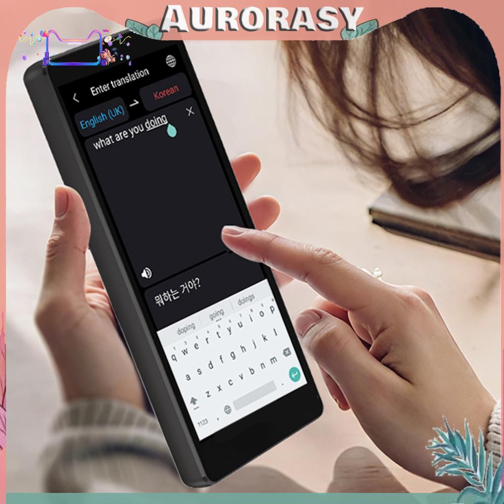 [AS] Real Time Voice Video Call Translater 148 ภาษาหน้าจอสัมผัสขนาด 5 นิ้วสําหรับการเรียนรู้ธุรกิจกา