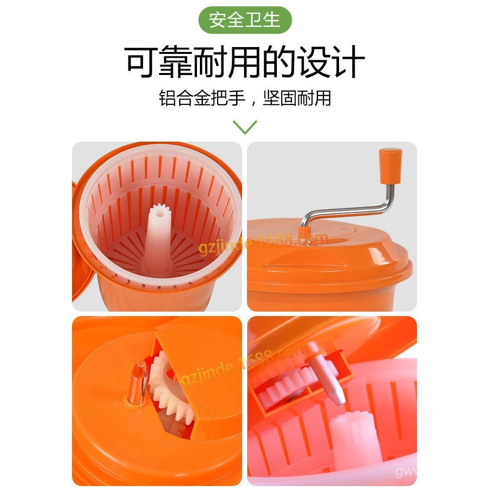 ถังอเนกประสงค์ขายส่งผัก 25l สลัดสีฟ้าคู่มือผลไม้ Dehydrator ท่อระบายน้ํา Commercial แห้งแห้งแห้งผักเ