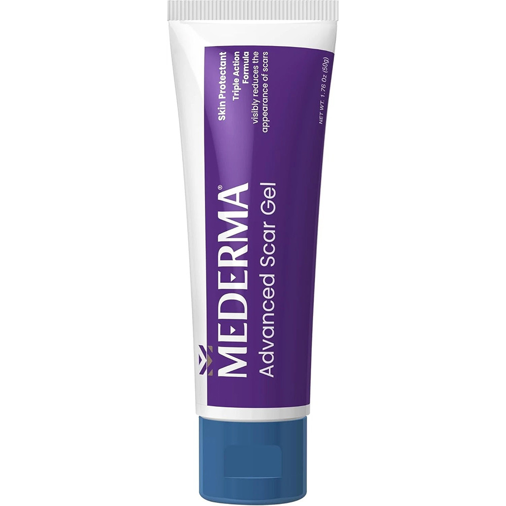 Mederma Advanced Scar Gel Skin Protectant Triple-Action Formula Tube Scar Brand 1.76 Oz