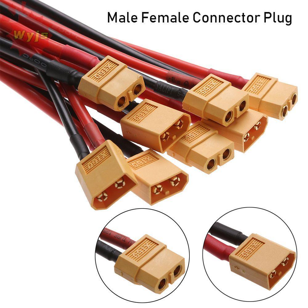 WYJS สาย Dual Extension Hot 12 AWG/14 AWG สายไฟอุปกรณ์เสริมหญิง/ชาย