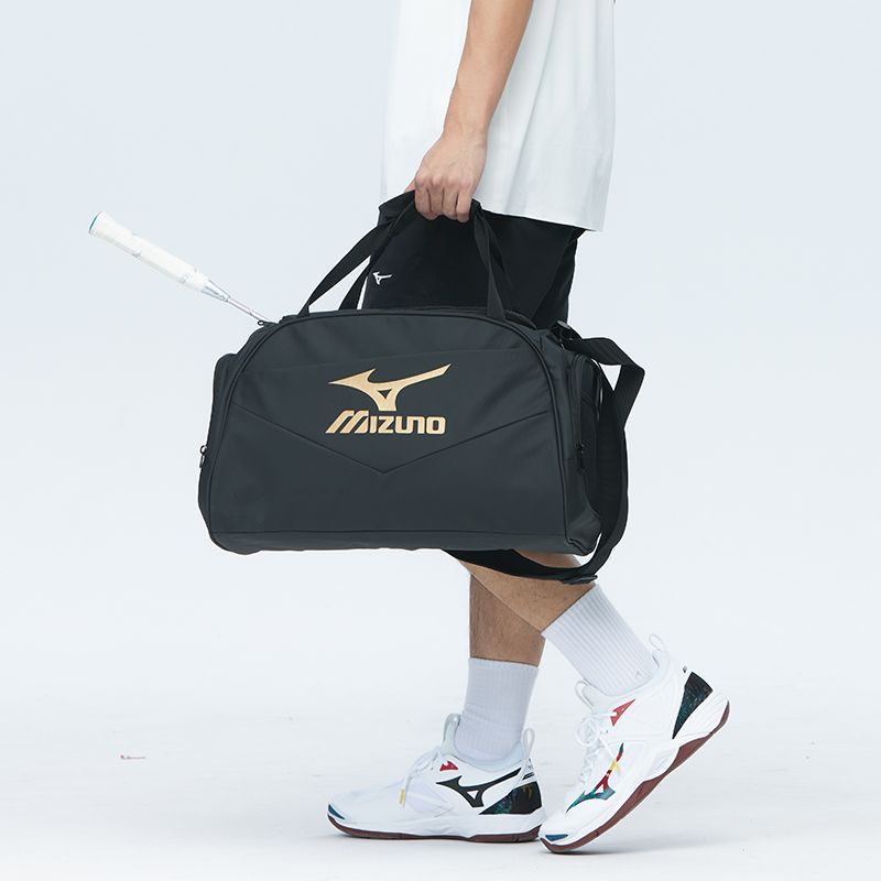 กระเป๋าแบดมินตัน Mizuno แบบเป้สะพายหลัง สำหรับการฝึกหัดและแข่งขัน ขนาดใหญ่ ใช้งานได้หลากหลาย
