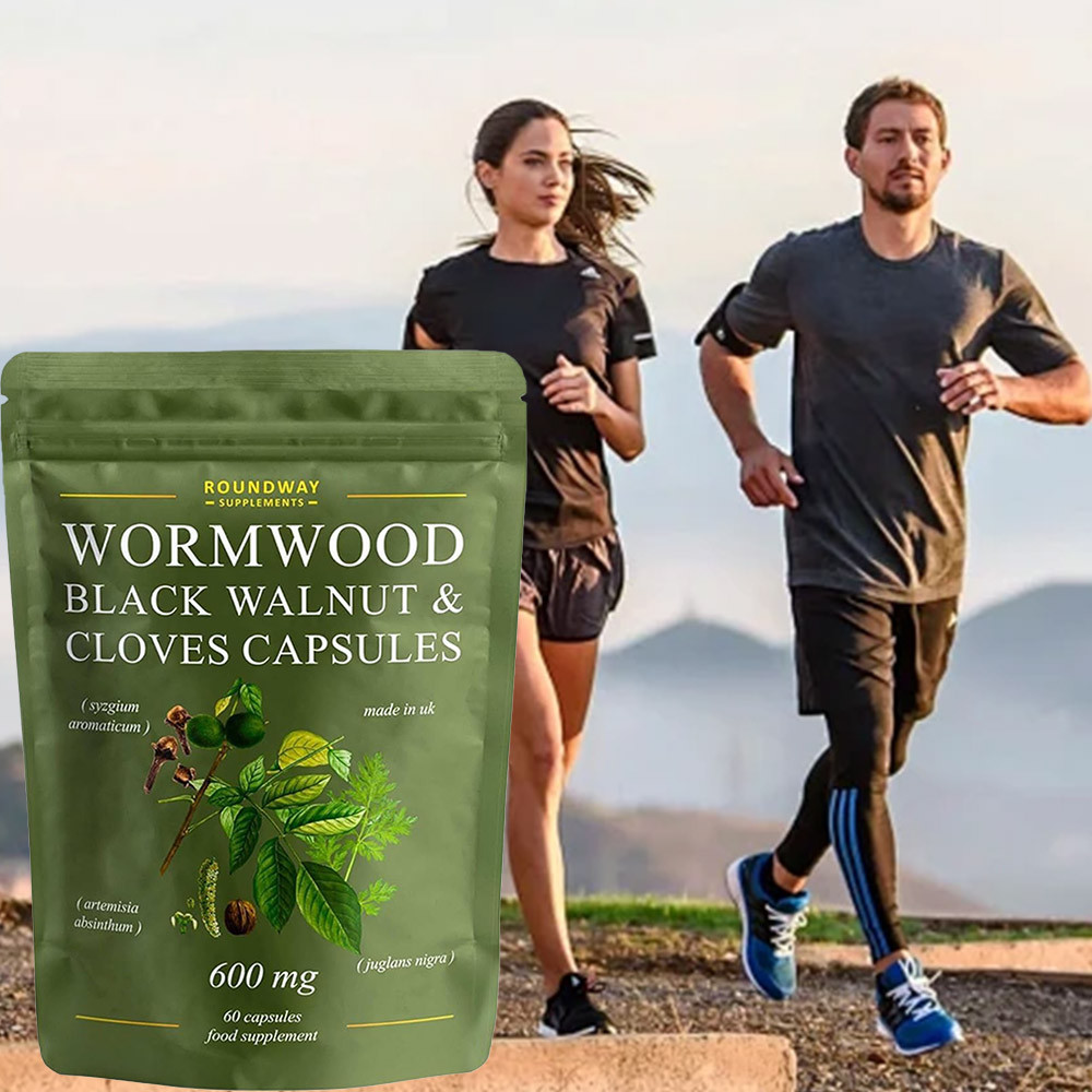Wormwood Black Walnut and Clove 600mg Supplement