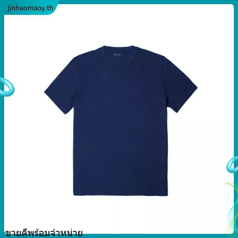 OASIS เสื้อยืดผู้ชายสีดำ เสื้อยืด คอกลม คอตตอน100% รุ่น MTC-1957R