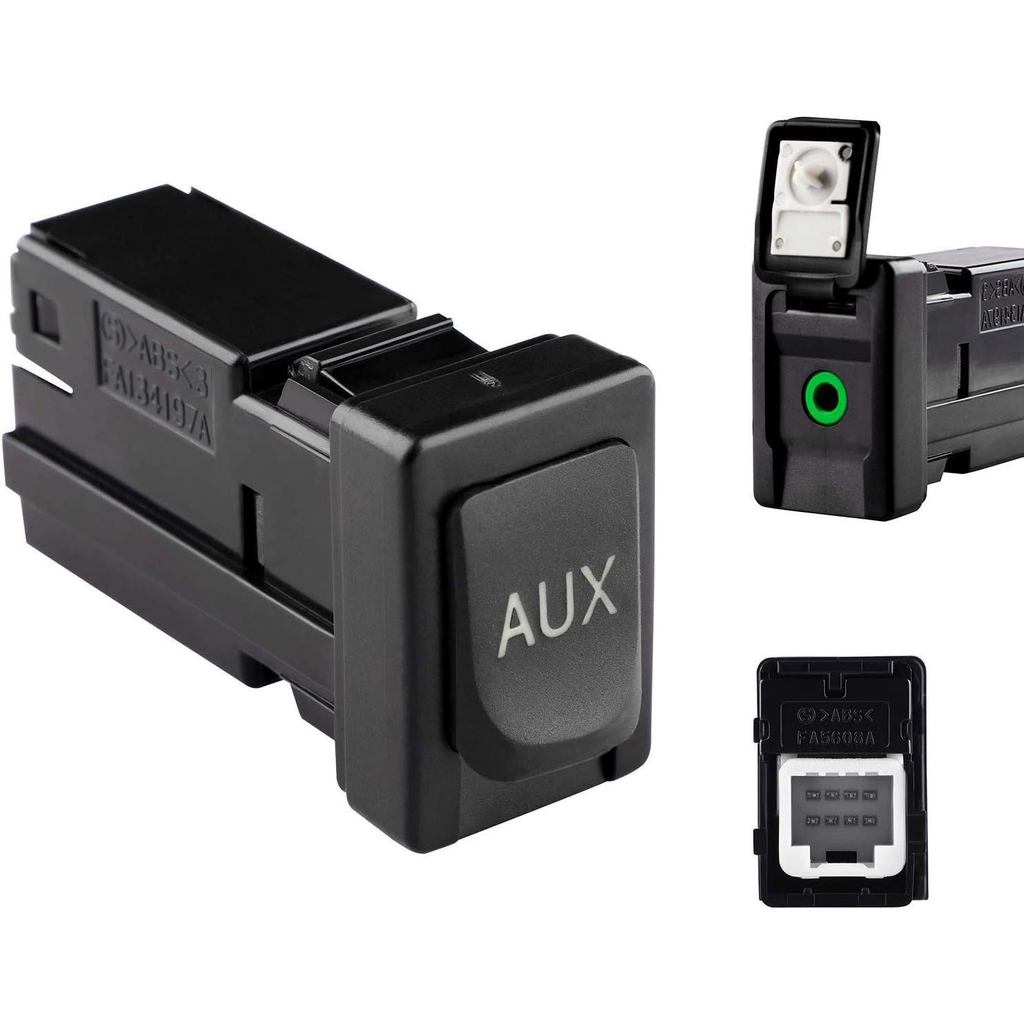 86190-02010 Aux Jack Port fit Tacoma Corolla Tundra Aux Port Aux Aux Aux Aux Aux Input เสริมแจ็คสเตอ