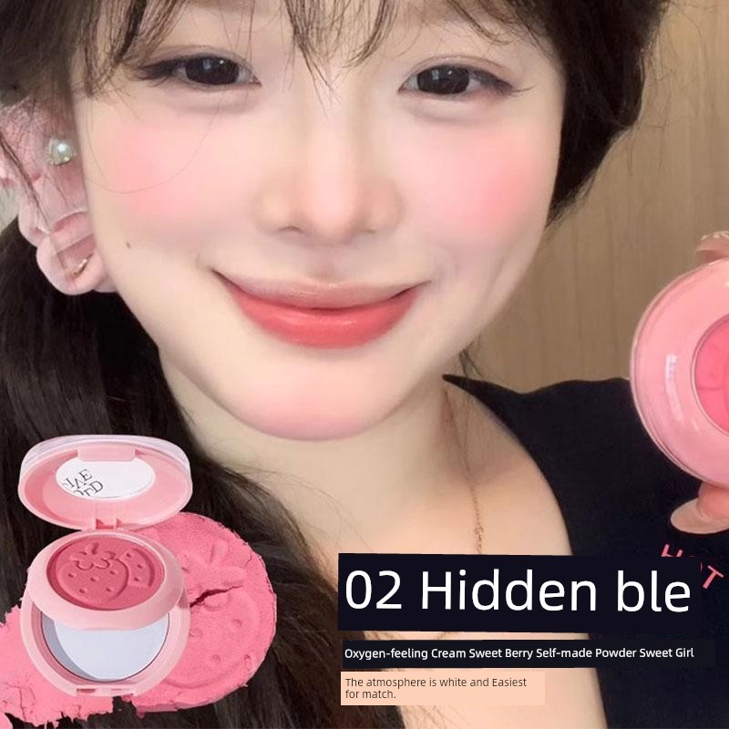 ไฮไลท์ บลัชลากลาส HOLD LIVE HOLD LIVE Mist Blush Highlighter Powder Palette Double Blush ครีมโคลนหดข