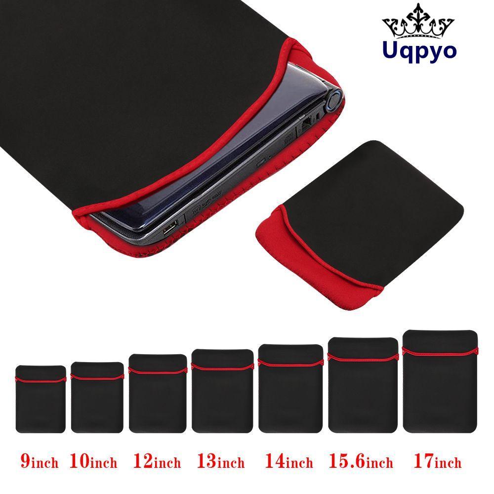 UQPYO 9"-17" กระเป๋าแล็ปท็อป Ultra Slim กันกระแทกคอมพิวเตอร์โน๊ตบุ๊คกันน้ําสําหรับ Dell ASUS