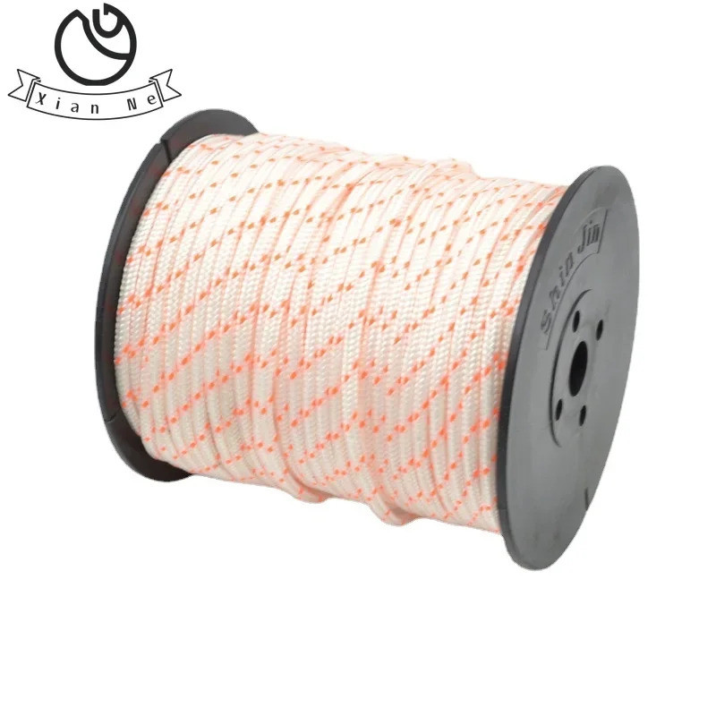50 เมตร * 3 มม.ไนลอน Pully Starter เชือก Recoil เครื่องยนต์ Start String สําหรับ CG430 520 เครื่องตั