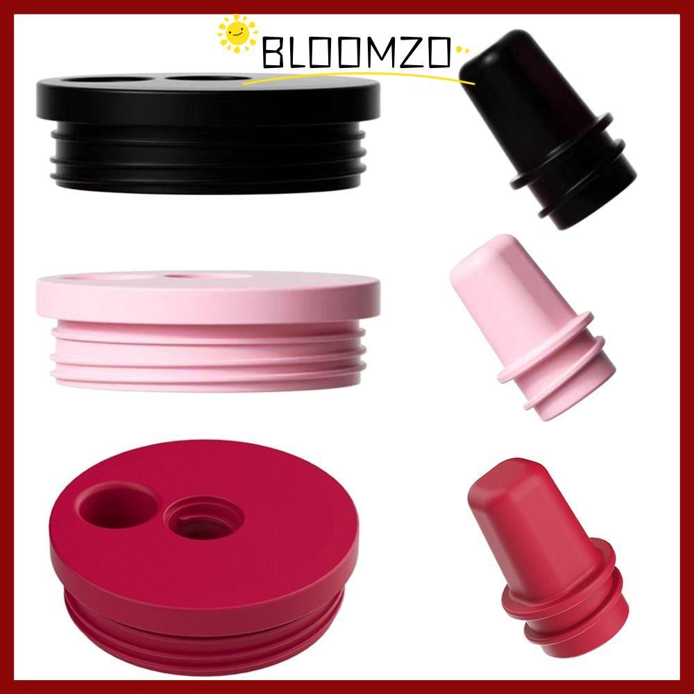 in stockBLOOMZO ถ้วยฝาปิดเปลี่ยน, ซิลิโคนสีดําสีแดงสีชมพูฝาครอบถ้วยเก็บรักษาความร้อน, อะแดปเตอร์ฟางที่ใช้งานได้สําหรับ STAR +