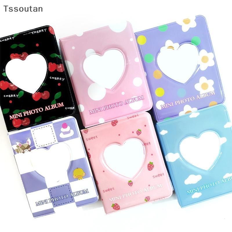 [TSST] อัลบั้มภาพน่ารัก 3 นิ้วหัวใจรักกลวงภาพกล่องเก็บKpop Card Binderชื่อการ์ดหนังสือPhotocardผู้ถือ 36 Poets TAN
