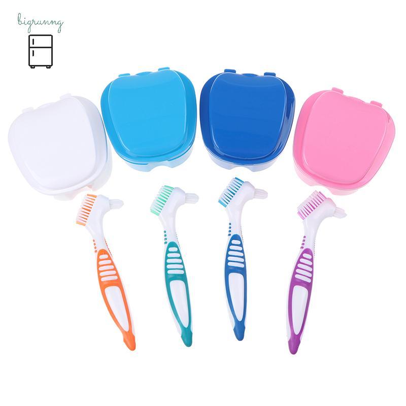 [BRN] Box and Brush set retainer cleanning case brush แปรงสีฟัน TH
