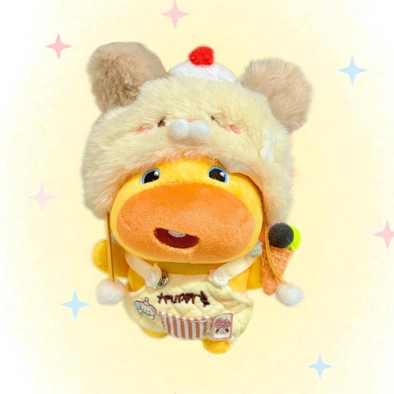 เครื่องประดับกระเป๋าตุ๊กตา Capybara ของแท้นุ่มน่ารัก Cub Set (รวมตุ๊กตา)/m4.24