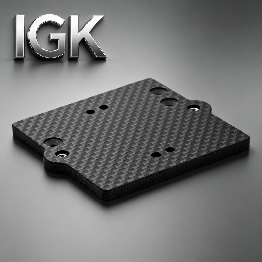 คาร์บอนไฟเบอร์ ESC แผ่นยึดสําหรับ Spektrum MAX10 150A ESC, Fit Arrma 1/8 Mojave 1/10 Kraton Outcast 