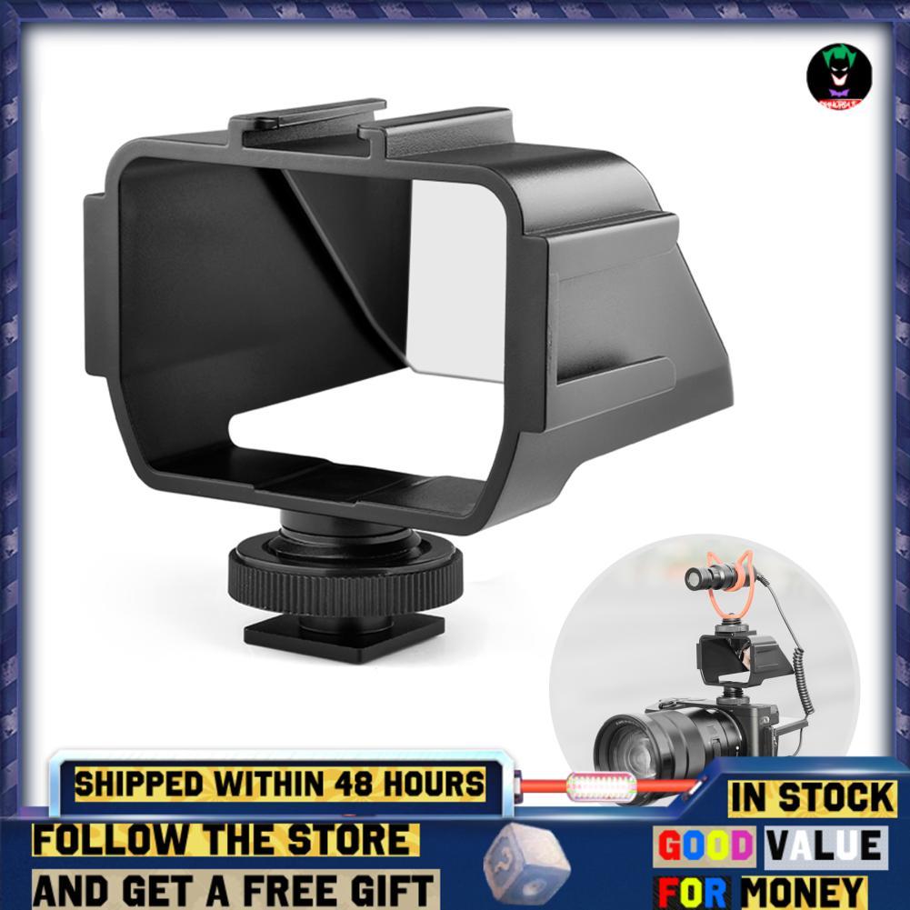 Sinhopsa Sinhopsa Andoer Universal กล้อง Selfie Vlog Flip Up กระจกหน้าจอ 3 รองเท้าเย็น Mounts สำหรับ