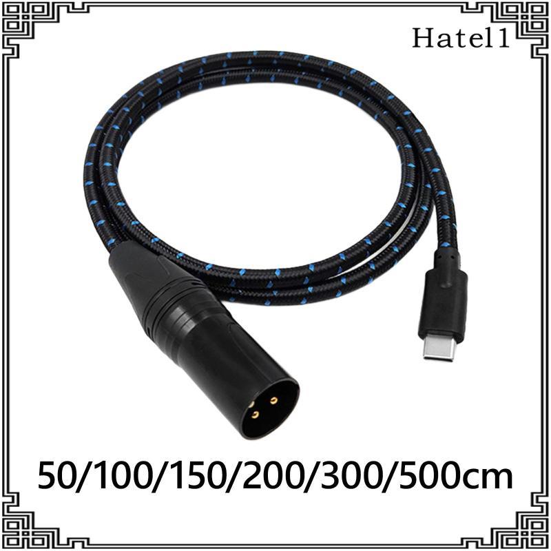 [Hatel] สาย Type C เป็น XLR สําหรับอุปกรณ์เครื่องเสียงพร้อมชิป DAC และการเชื่อมต่อ 3 พิน