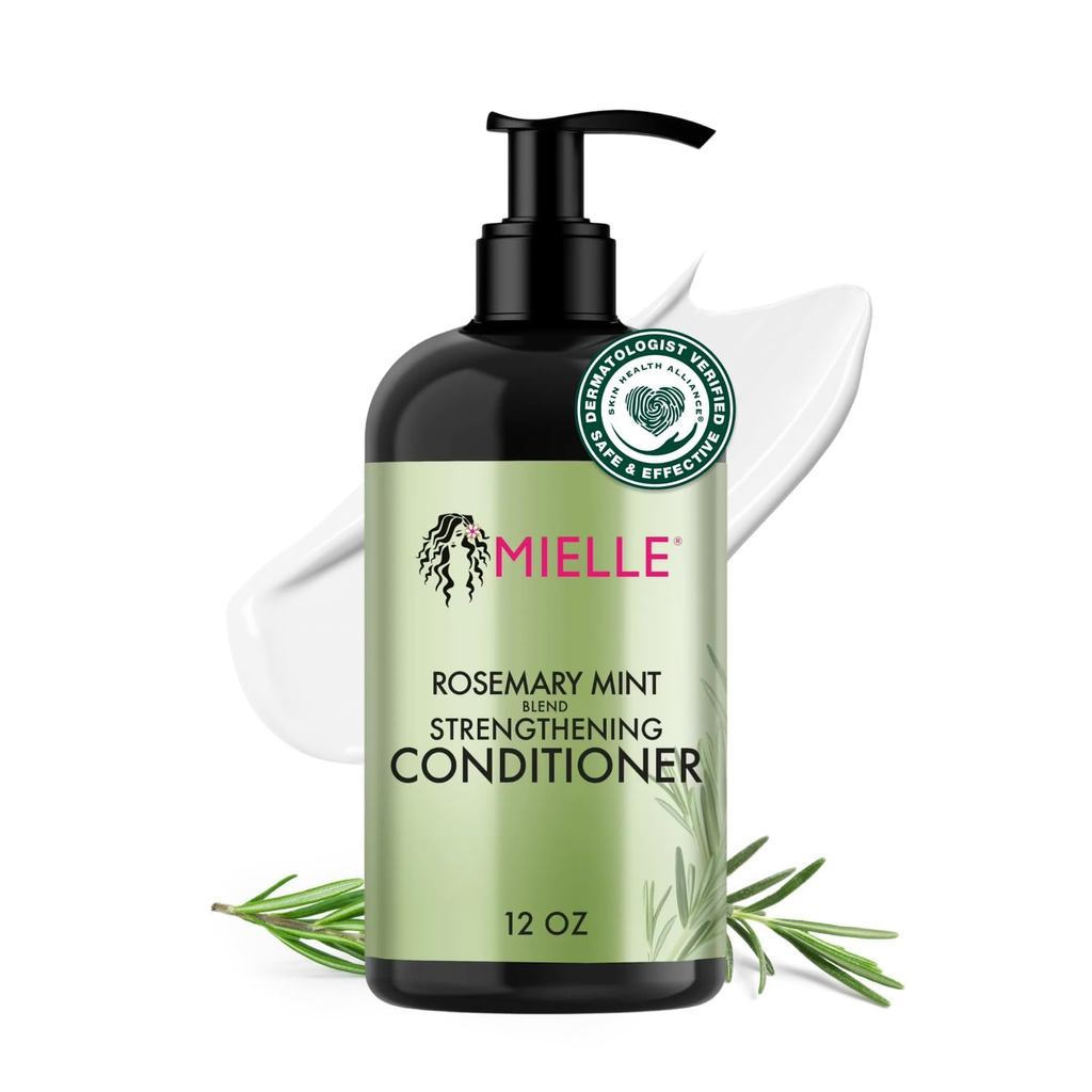 Mielle Organics Rosemary Mint Strengthening Conditioner, Uni- ประกอบด้วย Biotin De-knots and Moistur