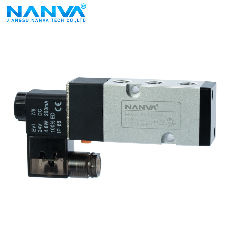 South Valve 4M310-08 4M310-10 ประเภทแผ่นโซลินอยด์วาล์วสองทางวาล์วโซลินอยด์ทิศทางห้าทาง