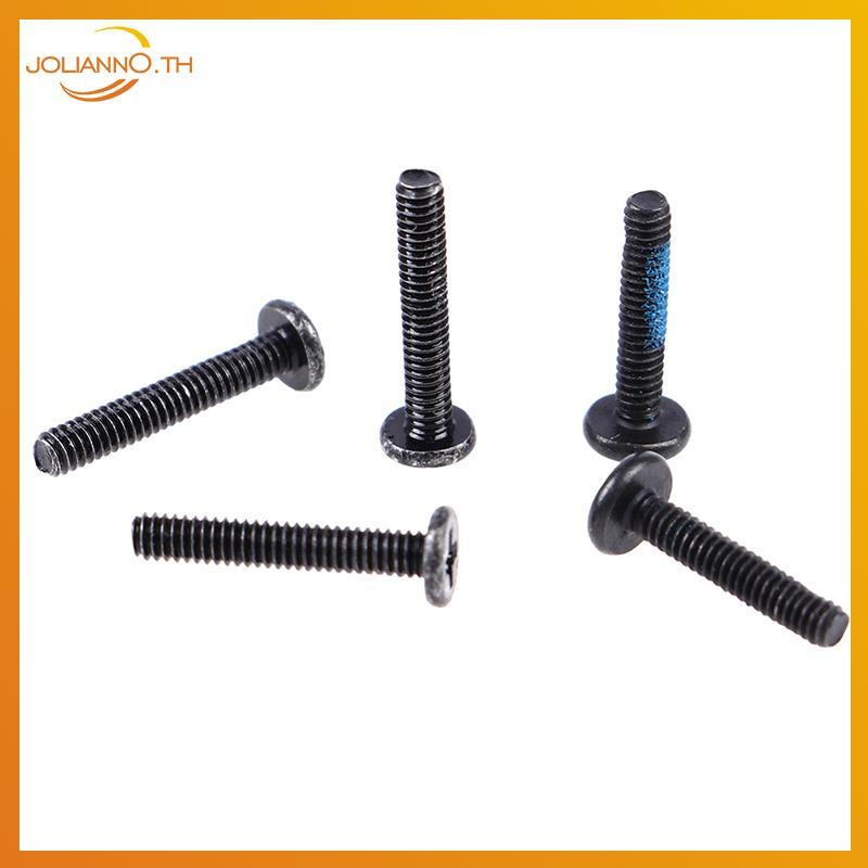 Joliann0 10 ชิ้น/เซ็ตฝาครอบด้านล่างสกรูสําหรับ Asus X555 K555 F555 W509L W519L VM590L th